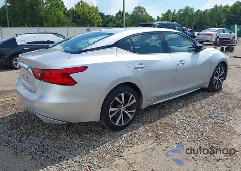 2016 Nissan Maxima 3.5 S из США, поврежденный, VIN 1N4AA6AP9GC420869